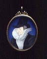 Portrait miniature of an unknown lady 1590 - Isaac Oliver