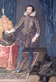 Portrait of Richard Sackville 3rd Earl of Dorset - Isaac Oliver