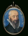 Portrait miniature of an unknown man aged 57 1588 - Isaac Oliver