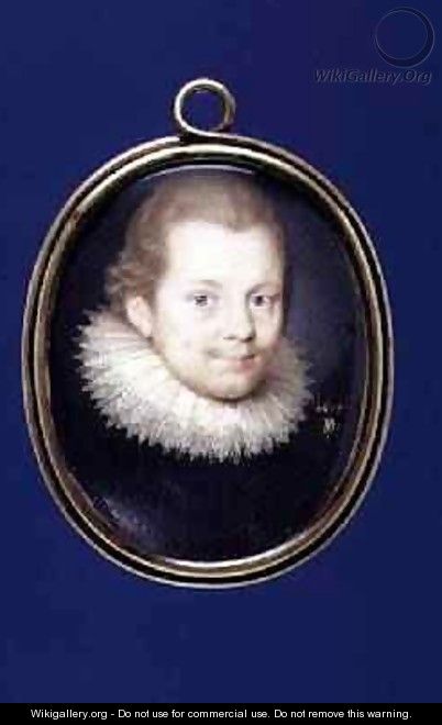 Portrait miniature of Sir Kenelm Digby 1600-65 1619 - Peter Oliver