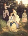 A Springtime Idyll 1871 - William Oliver