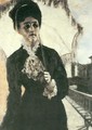 Portrait der Signora Torelli - Giovanni Segantini