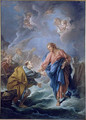 Saint Pierre tentant de marcher sur les eaux - François Boucher