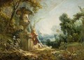 Pastorale ou Jeune berger dans un paysage - François Boucher