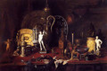 Still life with objects of Wallace - Blaise Alexandre Desgoffe