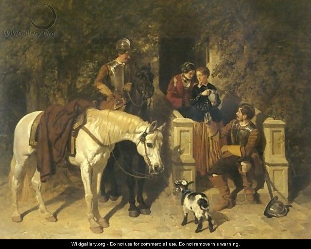 Solders Resting 1850 - John Frederick Herring Snr