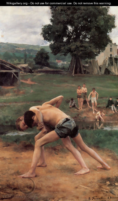 The Fight - Emile Friant