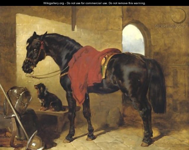 The Cavaliers Charger 1853 - John Frederick Herring Snr