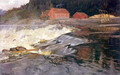 Waterfall at Norway - Fritz Thaulow