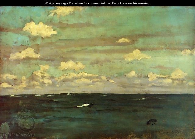 Violet and Siilver, A Deep Sea - James Abbott McNeill Whistler