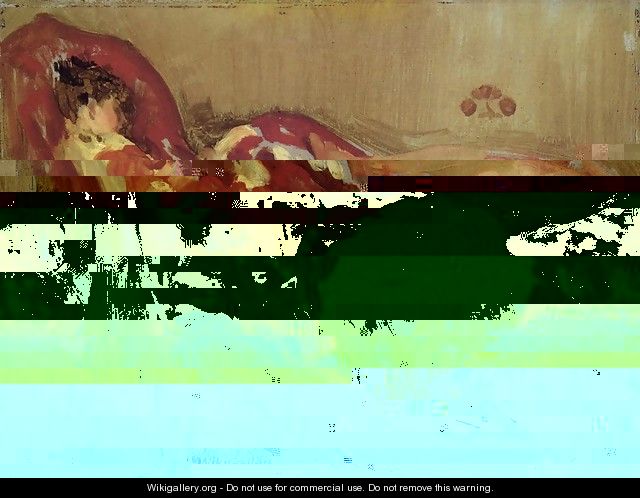 Note in Red, The Siesta - James Abbott McNeill Whistler