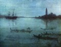 Nocturne in Blue and Silver, The Lagoon, Venice - James Abbott McNeill Whistler