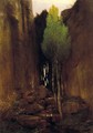 Source between two rock walls - Arnold Böcklin