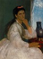 Portrait of Clara Böcklin - Arnold Böcklin