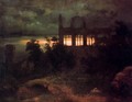 Castle in ruins - Arnold Böcklin