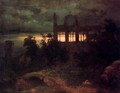 Castle in ruins - Arnold Böcklin