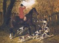 A Huntsman Recalling The Hounds - John Frederick Herring, Jnr.