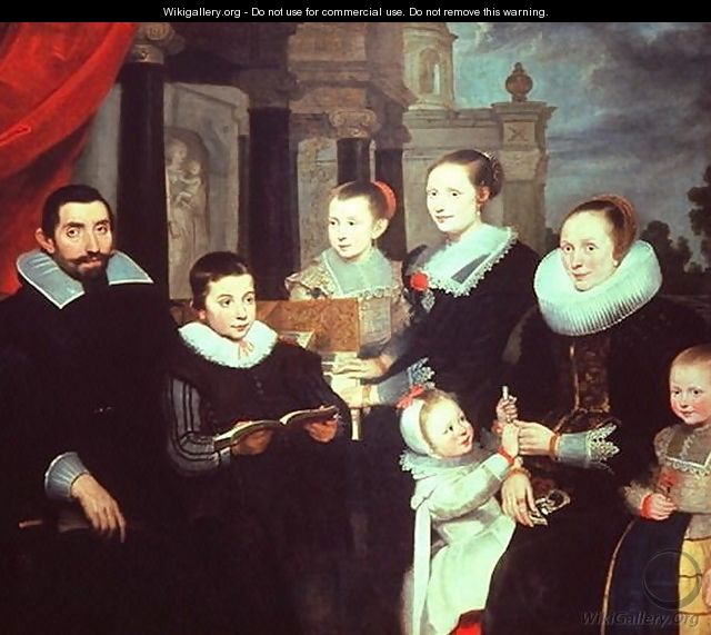 Portrait of a Family - Cornelis De Vos