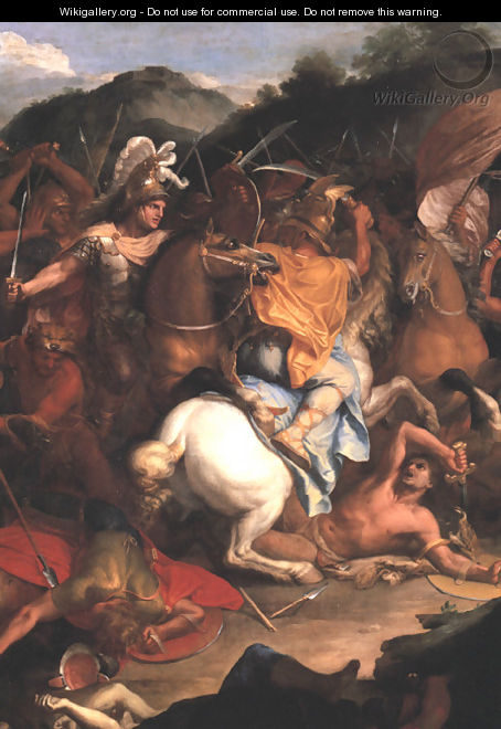 The Passage of the Granicus (detail) - Charles Le Brun