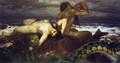 Triton and néréide - Arnold Böcklin