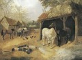 Horses Pigs And Poultry 1850 - John Frederick Herring, Jnr.