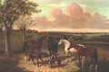 Horses Cattle and Goats - John Frederick Herring, Jnr.