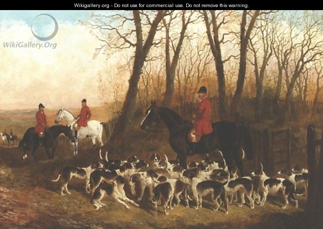 Foxhunting, The Meet - John Frederick Herring, Jnr.