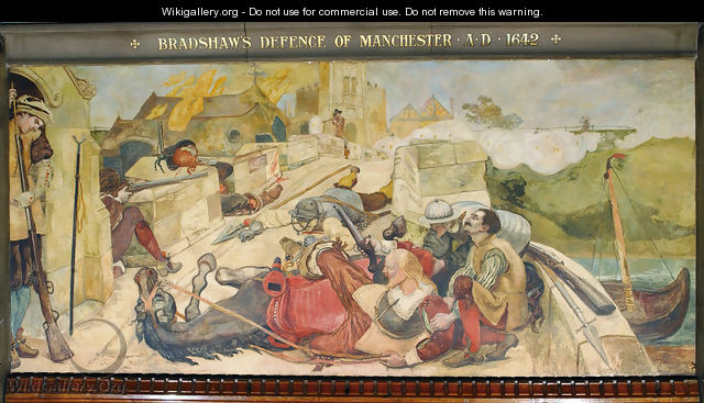 Bradshaw?s Defence of Manchester - Ford Madox Brown