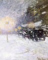 Winter Midnight - Childe Hassam