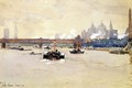 View of the Thames - Childe Hassam