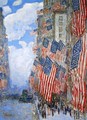 The Fourth of July, 1916 - Childe Hassam