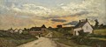 Route Dans la Ville - Henri-Joseph Harpignies