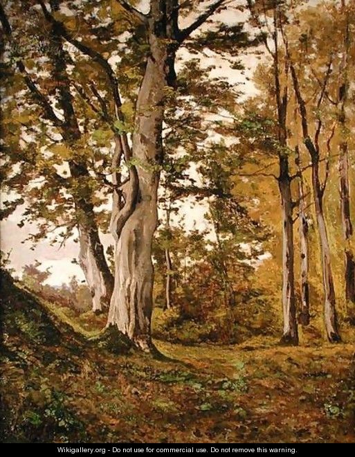 Forest at Fontainebleau - Henri-Joseph Harpignies
