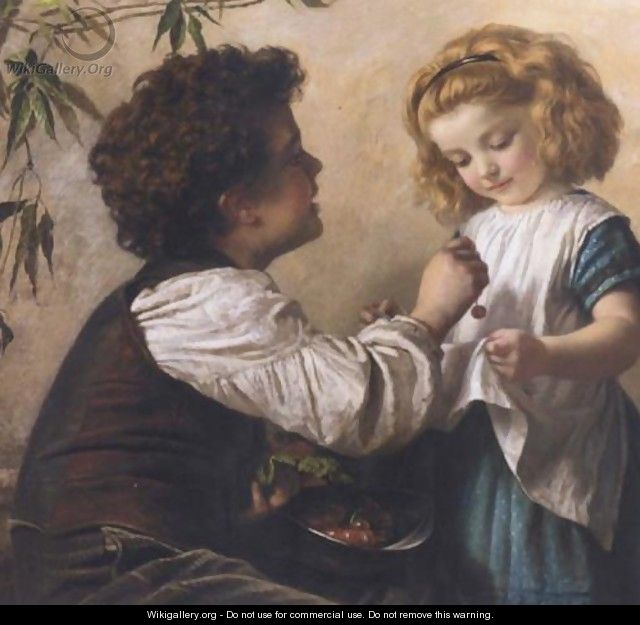 The cheat - Sophie Gengembre Anderson