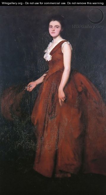 Portrait of Madame Tarbell - Edmund Charles Tarbell