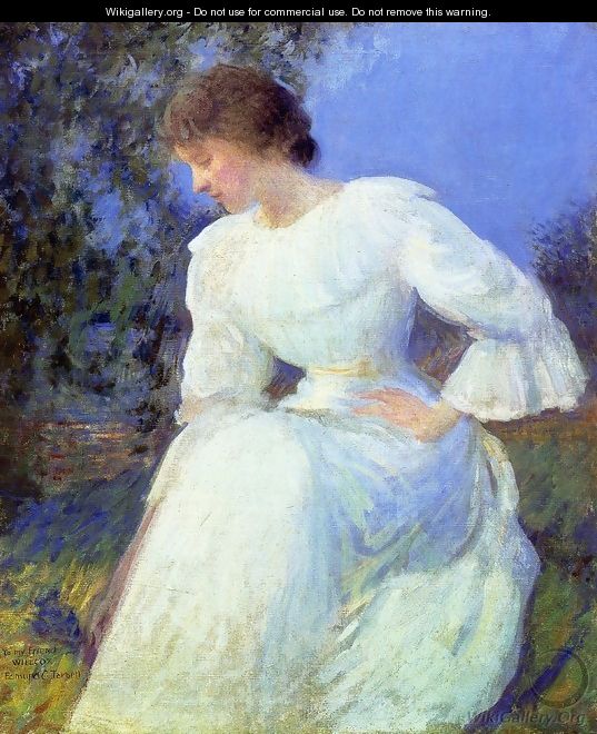 Girl in White - Edmund Charles Tarbell