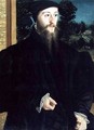 Portrait of a Bearded Gentleman - Christoph Amberger