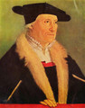 Portrait of Kosmographen Sebastian Münster - Christoph Amberger