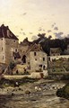 The Village of Herisson on the Banks of the Aumance - Henri-Joseph Harpignies