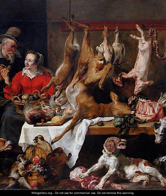The market game - Frans Snyders
