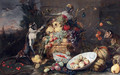 Monkeys fruit thieves - Frans Snyders