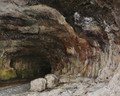 The Grotto of Sarrazine near Nans-sous-Sainte-Anne - Gustave Courbet