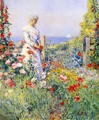 In the Garden - Childe Hassam