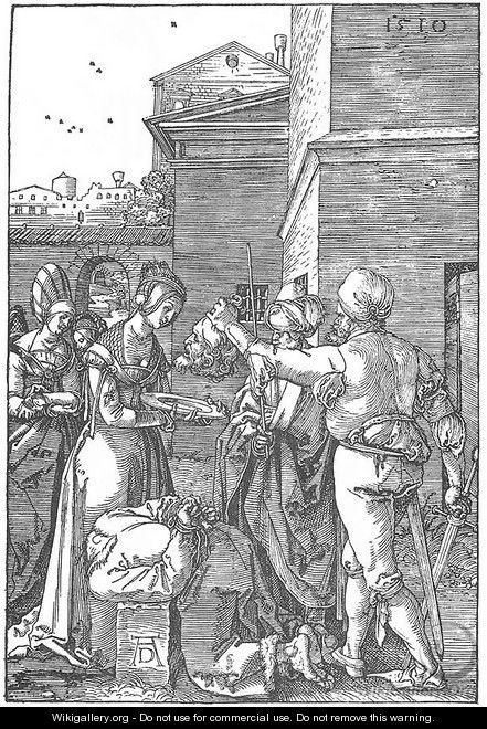 The Beheading of St John the Baptist - Albrecht Durer