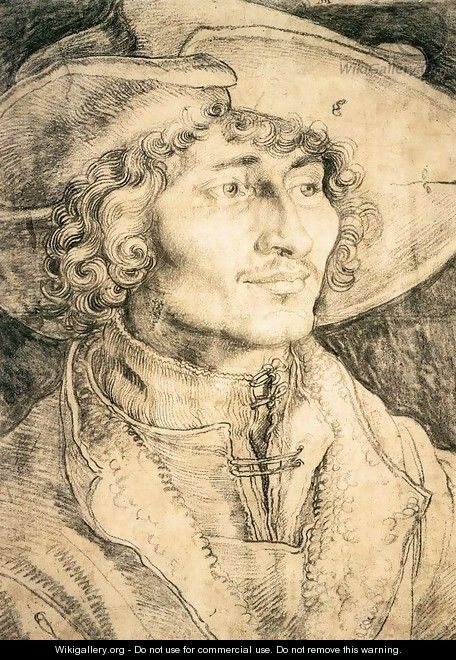 Portrait of a Young Man 3 - Albrecht Durer