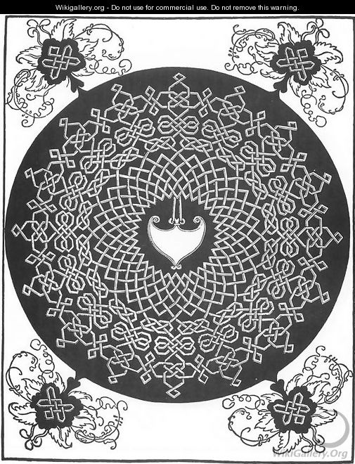 Pattern from the Series of Six Knots 1 - Albrecht Durer