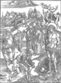 Martyrdom of St Sebastian - Albrecht Durer