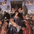 Feast of the Rose Garlands (detail 1) - Albrecht Durer