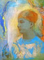 Young Girl Facing Left - Odilon Redon