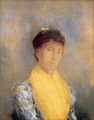 Woman with a Yellow Bodice - Odilon Redon